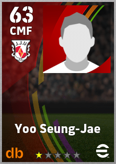 Yoo Seung-Jae — CMF, OVR 63, MAX 63