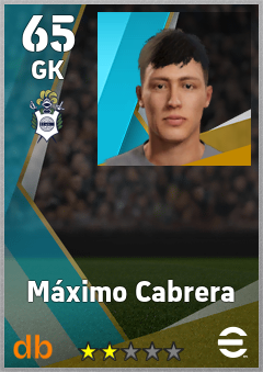 Máximo Cabrera eFootball player card