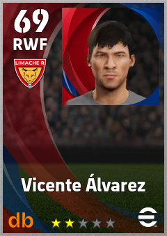 Vicente Álvarez — RWF, OVR 69, MAX 69