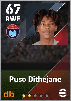 Puso Dithejane — RWF, OVR 67, MAX 67