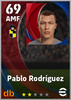 Pablo Rodríguez — AMF, OVR 69, MAX 69