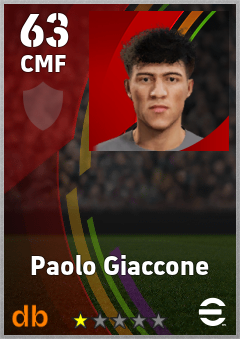 Paolo Giaccone eFootball player card
