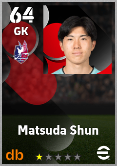 Matsuda Shun eFootball player card