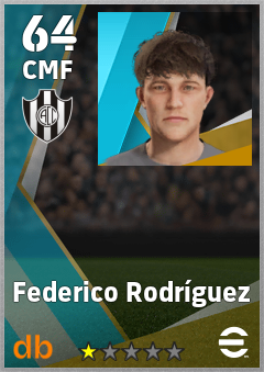 Federico Rodríguez eFootball player card