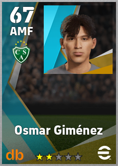 Osmar Giménez eFootball player card