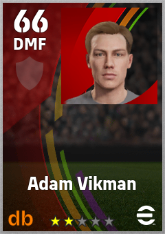 Adam Vikman eFootball player card