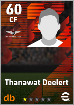 Thanawat Deelert — CF, OVR 60, MAX 60