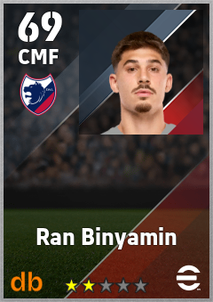 Ran Binyamin — CMF, OVR 69, MAX 69