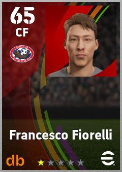 Francesco Fiorelli — CF, OVR 65, MAX 65
