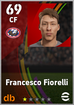 Francesco Fiorelli — CF, OVR 69, MAX 69