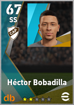 Héctor Bobadilla eFootball player card