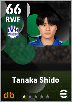 Tanaka Shido — RWF, OVR 66, MAX 66