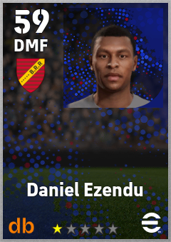 Daniel Ezendu — DMF, OVR 59, MAX 59
