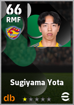 Sugiyama Yota — RMF, OVR 66, MAX 66