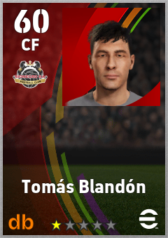 Tomás Blandón — CF, OVR 60, MAX 60