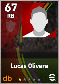 Lucas Olivera — RB, OVR 67, MAX 67