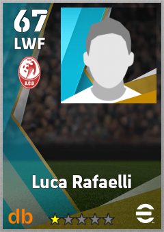 Luca Rafaelli — LWF, OVR 67, MAX 67