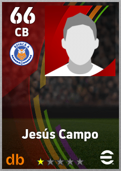 Jesús Campo eFootball player card
