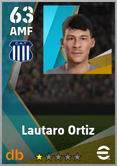 Lautaro Ortiz — AMF, OVR 63, MAX 63