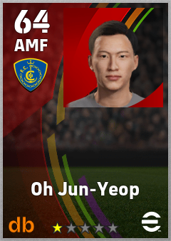 Oh Jun-Yeop — AMF, OVR 64, MAX 64