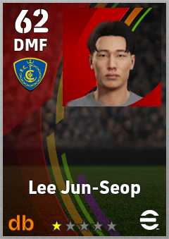 Lee Jun-Seop — DMF, OVR 62, MAX 62