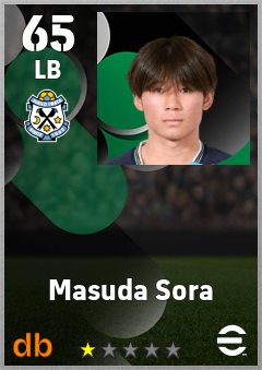 Masuda Sora — LB, OVR 65, MAX 65