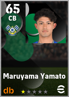 Maruyama Yamato — CB, OVR 65, MAX 65