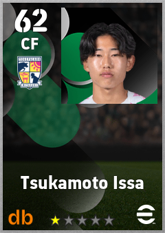 Tsukamoto Issa — CF, OVR 62, MAX 62