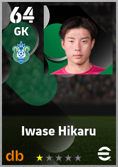 Iwase Hikaru eFootball player card
