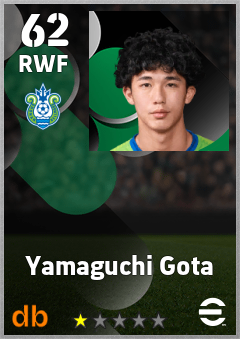 Yamaguchi Gota — RWF, OVR 62, MAX 62