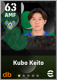 Kubo Keito — AMF, OVR 63, MAX 63