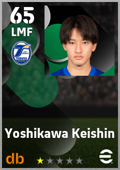 Yoshikawa Keishin — LMF, OVR 65, MAX 65