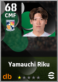 Yamauchi Riku — CMF, OVR 68, MAX 68
