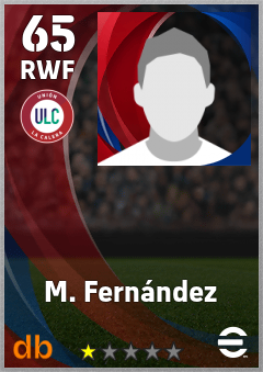 M. Fernández eFootball player card
