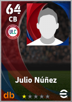 Julio Núñez eFootball player card