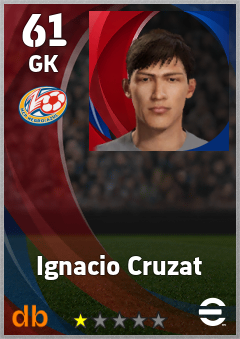Ignacio Cruzat — GK, OVR 61, MAX 61