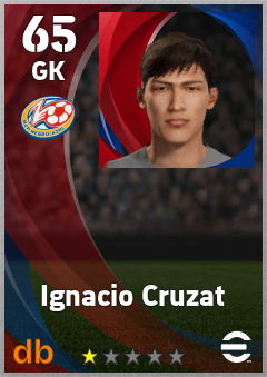 Ignacio Cruzat eFootball player card