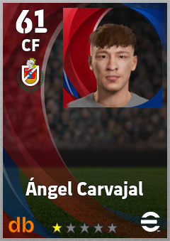 Ángel Carvajal — CF, OVR 61, MAX 61