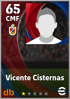 Vicente Cisternas — CMF, OVR 65, MAX 65