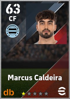 Marcus Caldeira — CF, OVR 63, MAX 63