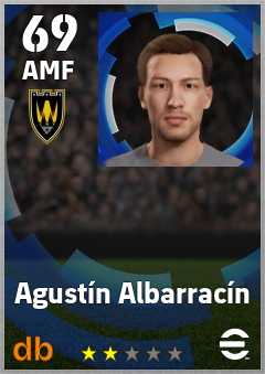 Agustín Albarracín — AMF, OVR 69, MAX 69