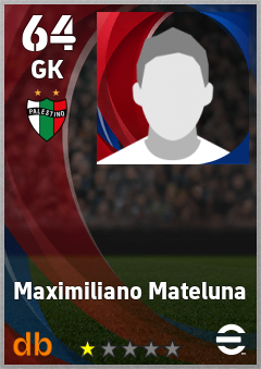 Maximiliano Mateluna eFootball player card