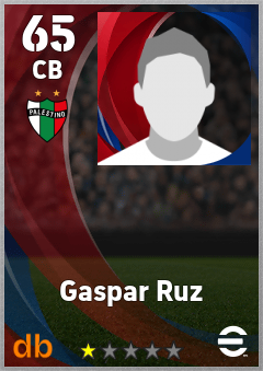 Gaspar Ruz eFootball player card