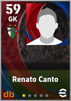 Renato Canto — GK, OVR 59, MAX 59