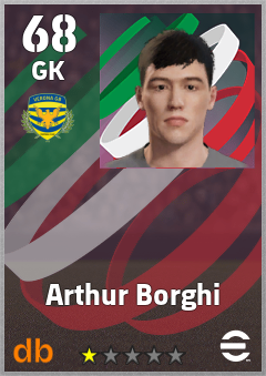 Arthur Borghi eFootball player card