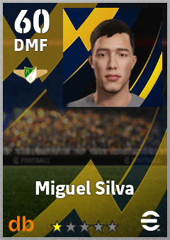 Miguel Silva — DMF, OVR 60, MAX 60