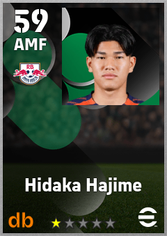 Hidaka Hajime — AMF, OVR 59, MAX 59