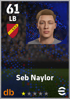 Seb Naylor eFootball player card