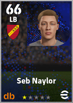 Seb Naylor — LB, OVR 66, MAX 66