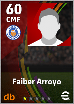 Faiber Arroyo — CMF, OVR 60, MAX 60
